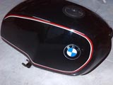 Perfilado deposito bmw rojo y blanco